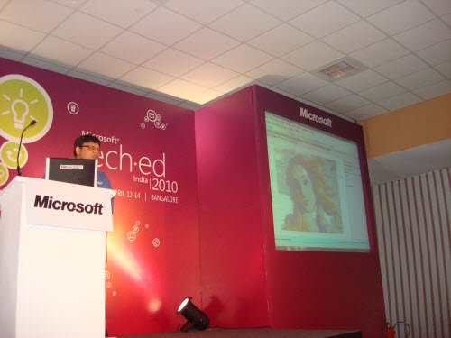 Pinal Presenting session at TechEd India 2010